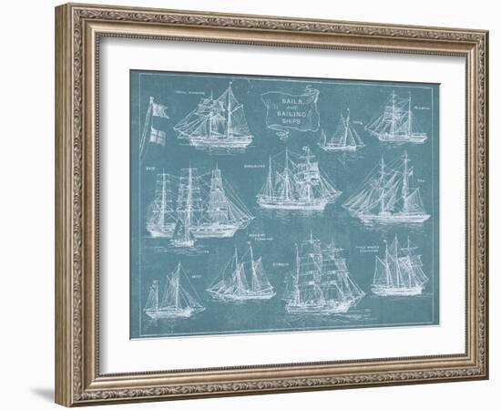 Sailing Ships-Hugo Wild-Framed Art Print