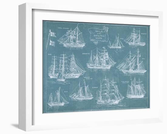 Sailing Ships-Hugo Wild-Framed Art Print