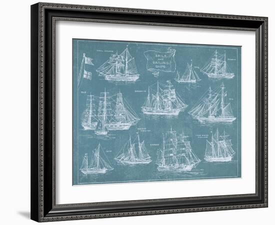 Sailing Ships-Hugo Wild-Framed Art Print