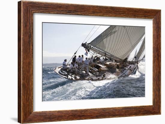 Sailing Splash-Ben Wood-Framed Giclee Print