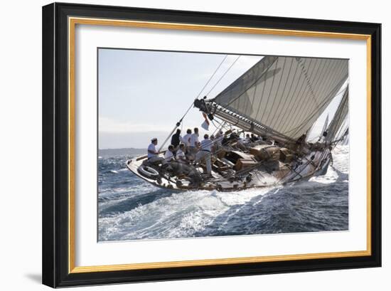 Sailing Splash-Ben Wood-Framed Giclee Print
