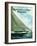 Sailing the Open Waters 1921-null-Framed Giclee Print