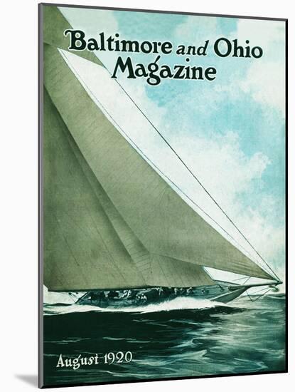 Sailing the Open Waters 1921-null-Mounted Giclee Print