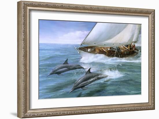 Sailing the Wind-Kevin Daniel-Framed Art Print