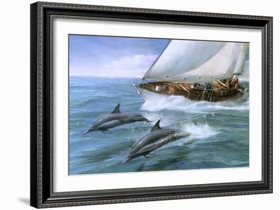 Sailing the Wind-Kevin Daniel-Framed Art Print