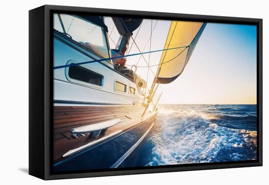 Sailing to the Sunrise-EpicStockMedia-Framed Premier Image Canvas