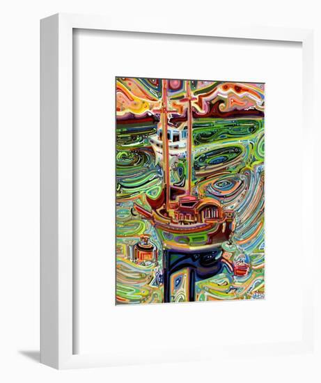 Sailing to Tofino-Josh Byer-Framed Giclee Print