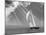 Sailing under sunbeams, L'Anse Bay, Michigan '13-Monte Nagler-Mounted Photographic Print