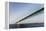 Sailing under the Mackinac Bridge in Mackinac Island, Michigan, USA-Joe Restuccia III-Framed Premier Image Canvas