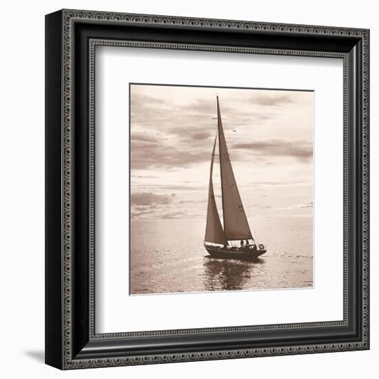 Sailing V-null-Framed Premium Giclee Print