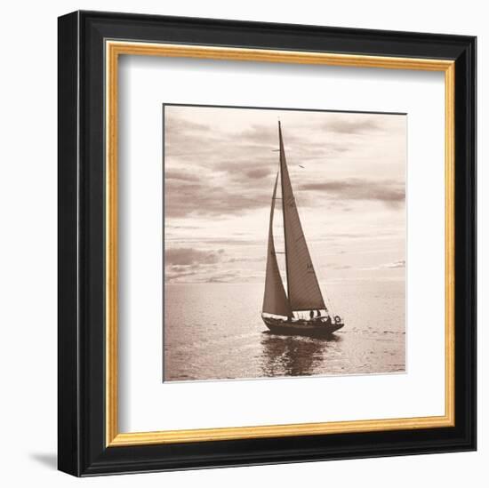 Sailing V-null-Framed Premium Giclee Print