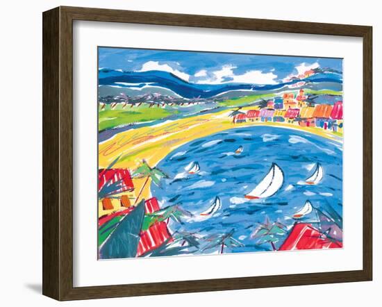 Sailing Wild Things-Anne Ormsby-Framed Art Print