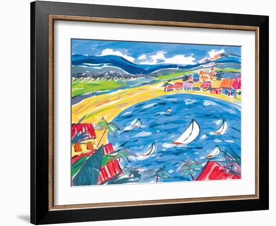 Sailing Wild Things-Anne Ormsby-Framed Art Print