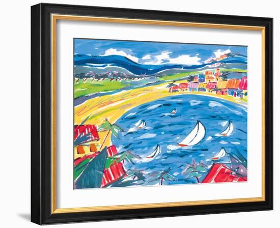 Sailing Wild Things-Anne Ormsby-Framed Art Print