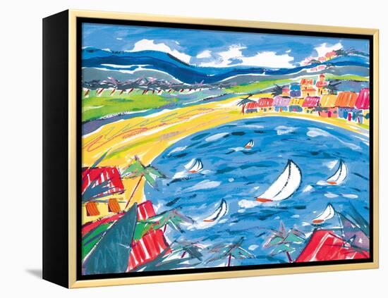 Sailing Wild Things-Anne Ormsby-Framed Stretched Canvas