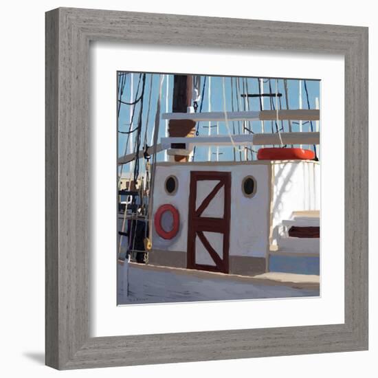 Sailing Yacht 1-Rick Novak-Framed Art Print