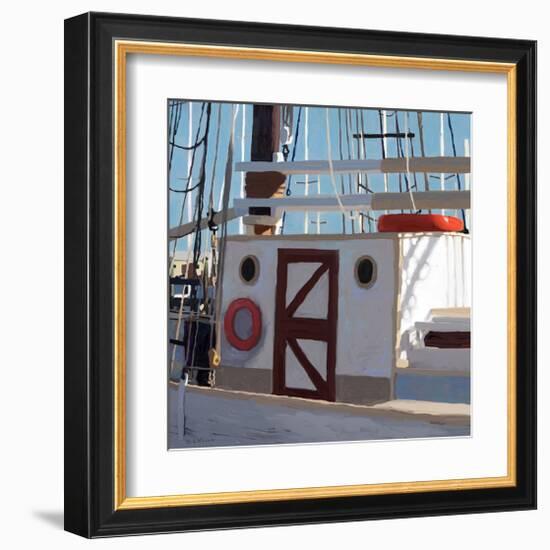 Sailing Yacht 1-Rick Novak-Framed Art Print