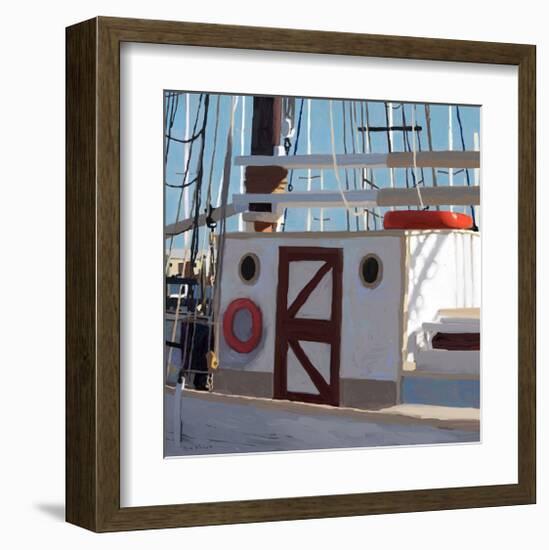 Sailing Yacht 1-Rick Novak-Framed Art Print