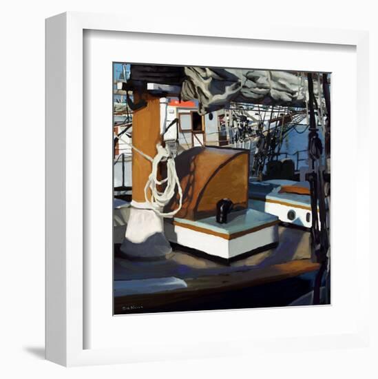 Sailing Yacht 2-Rick Novak-Framed Art Print