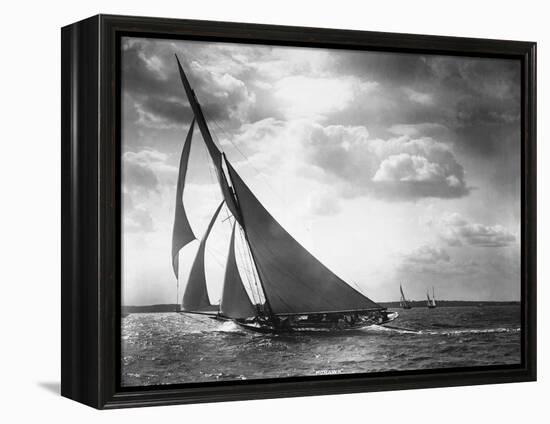 Sailing Yacht Mohawk at Sea-null-Framed Premier Image Canvas