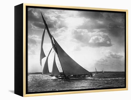 Sailing Yacht Mohawk at Sea-null-Framed Premier Image Canvas