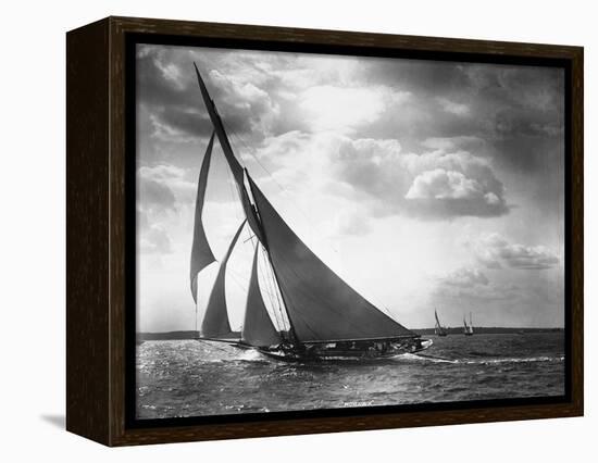 Sailing Yacht Mohawk at Sea-null-Framed Premier Image Canvas