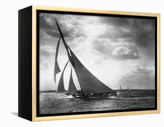 Sailing Yacht Mohawk at Sea-null-Framed Premier Image Canvas