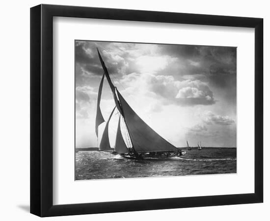 Sailing Yacht Mohawk at Sea--Framed Photographic Print