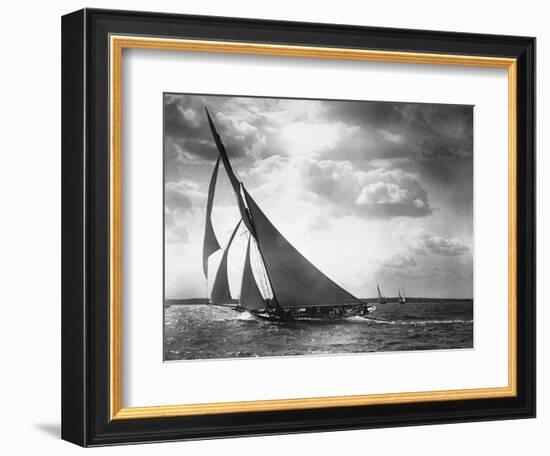 Sailing Yacht Mohawk at Sea-null-Framed Photographic Print