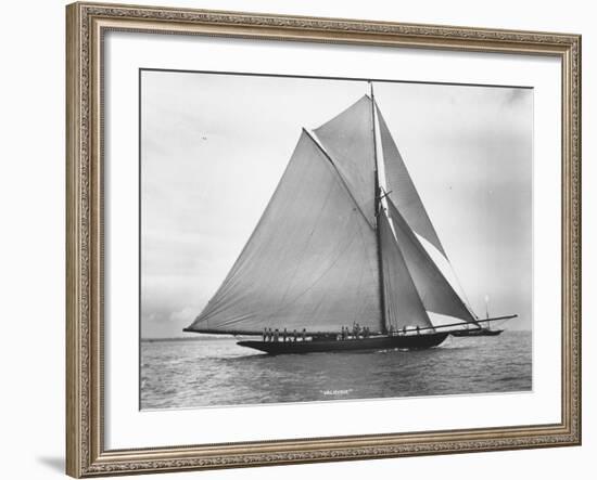 Sailing Yacht Valkyrie-null-Framed Photographic Print