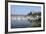 Sailing Yachts and Other Boats Moored at Port Cros Island in Front of Fort De L'Eminence Castle-Nick Upton-Framed Photographic Print