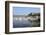 Sailing Yachts and Other Boats Moored at Port Cros Island in Front of Fort De L'Eminence Castle-Nick Upton-Framed Photographic Print