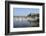 Sailing Yachts and Other Boats Moored at Port Cros Island in Front of Fort De L'Eminence Castle-Nick Upton-Framed Photographic Print