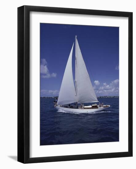 Sailing-null-Framed Photographic Print