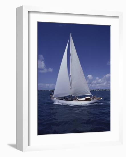 Sailing-null-Framed Photographic Print