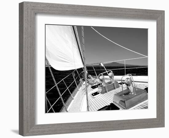 Sailing-null-Framed Photographic Print