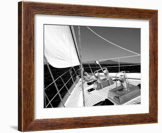 Sailing-null-Framed Photographic Print