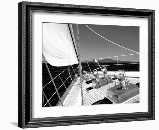 Sailing-null-Framed Photographic Print