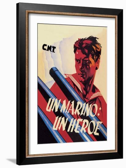 Sailor: A Hero-Arturo Ballester-Framed Art Print