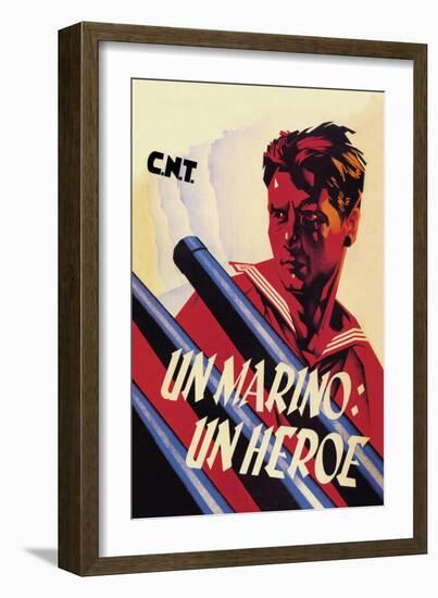 Sailor: A Hero-Arturo Ballester-Framed Art Print