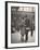 Sailor Kissing His Girlfriend Goodbye before Returning to Duty, Pennsylvania Station-Alfred Eisenstaedt-Framed Photographic Print