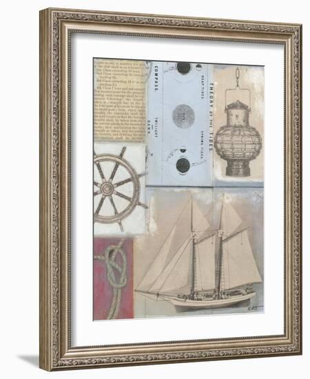 Sailor's Journal II-Norman Wyatt Jr.-Framed Art Print