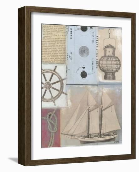 Sailor's Journal II-Norman Wyatt Jr.-Framed Art Print