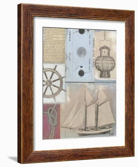 Sailor's Journal II-Norman Wyatt Jr.-Framed Art Print