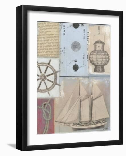 Sailor's Journal II-Norman Wyatt Jr.-Framed Art Print