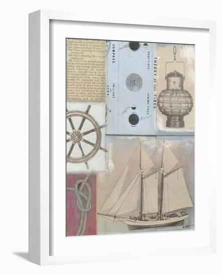 Sailor's Journal II-Norman Wyatt Jr.-Framed Art Print