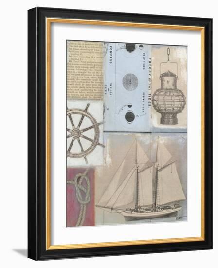 Sailor's Journal II-Norman Wyatt Jr.-Framed Art Print