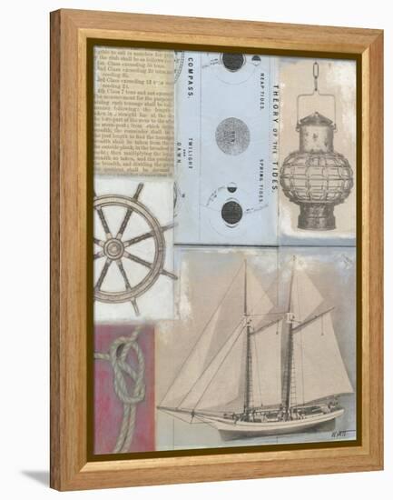 Sailor's Journal II-Norman Wyatt Jr.-Framed Stretched Canvas