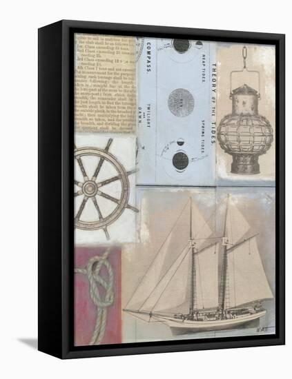 Sailor's Journal II-Norman Wyatt Jr.-Framed Stretched Canvas