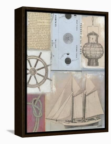 Sailor's Journal II-Norman Wyatt Jr.-Framed Stretched Canvas